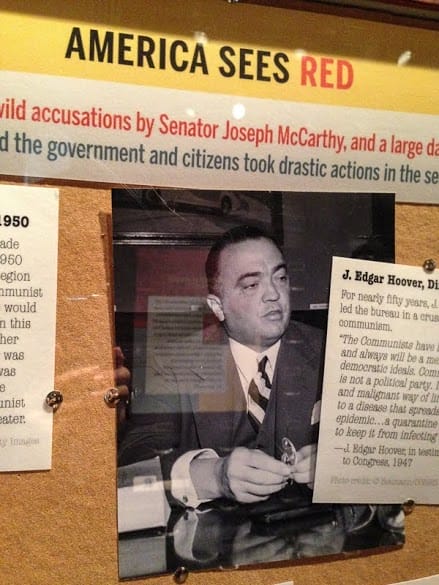 Only in Arkansas - Clinton Library Spy Exhibit - Hover