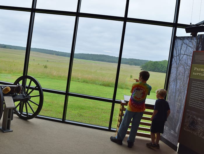 Visitor's Center Museum at Pea Ridge Battlefield