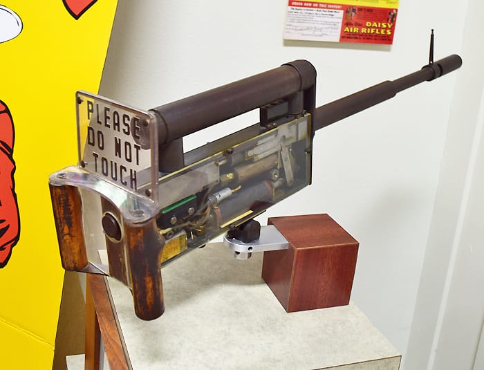 World War II Aerial Machinegun at the Daisy Airgun Museum