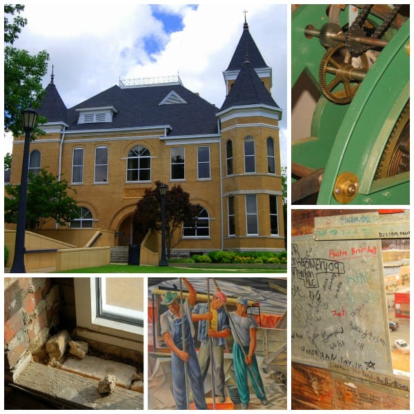 courthouse collage