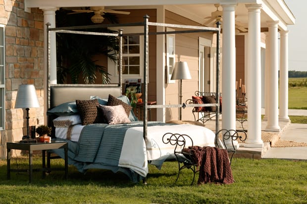 stone county ironworks bed outdoor