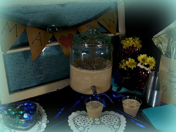 CAPPUCCINO PUNCH for Wedding