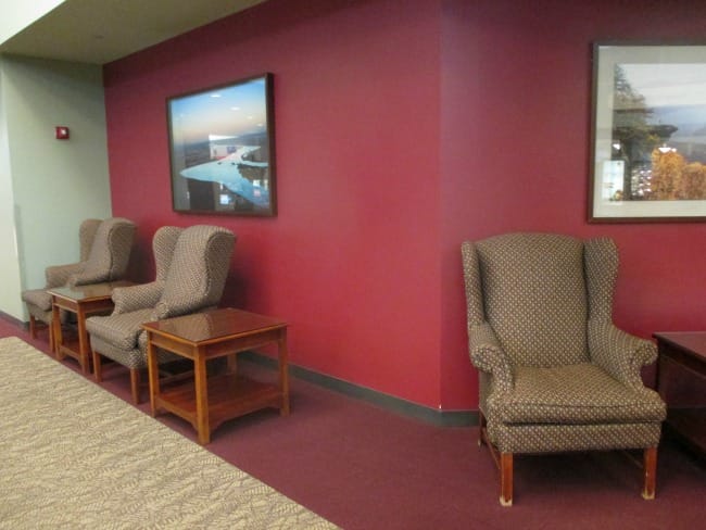 Fort Smith Airport Wing Back Chairs