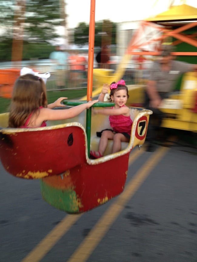 rides at Steamboat Days