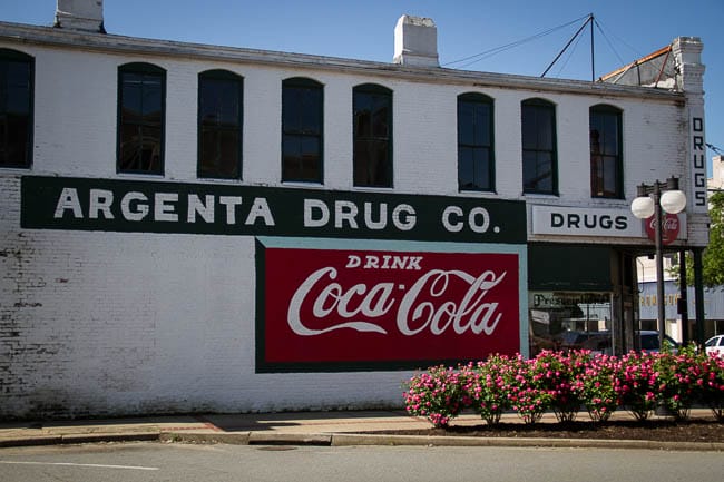 Argenta Summer Saturday - Argenta Drug Coke Wall