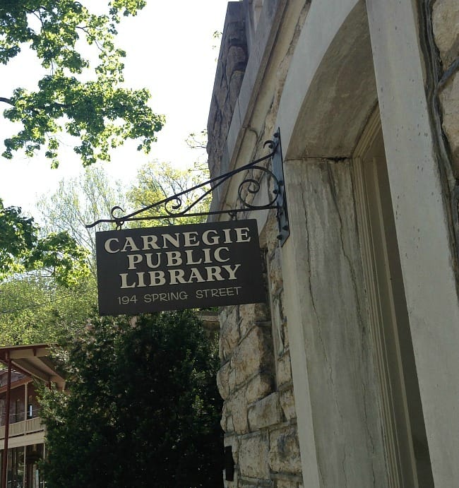 Carnegie Public Library, Basement Door