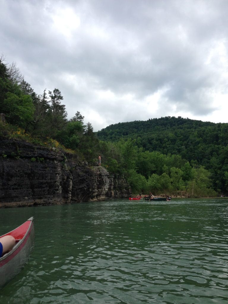 Floating the Buffalo River, Arkansas