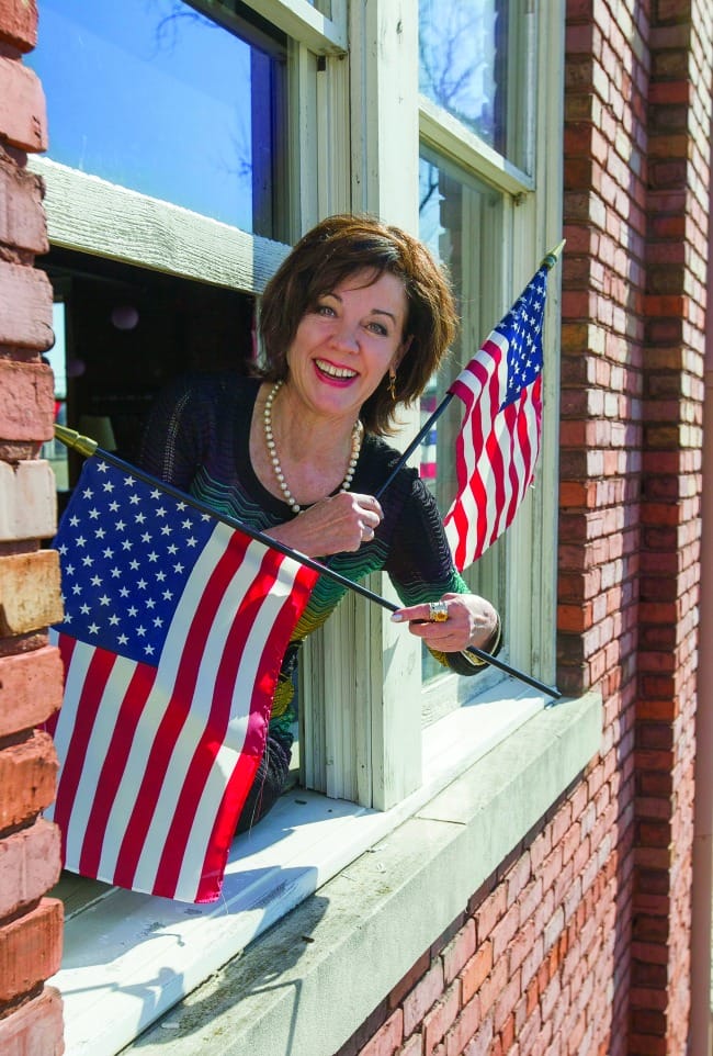 Arkansas Democrat-Gazette/BENJAMIN KRAIN --2/10/15-- Kerry McCoy, owner and president of Arkansasâ€™ Flag and Banner was the recipient of the Betsy Ross Award from the National Independent Flag Dealers Association (NIFDA). FlagandBanner.com started as a one-woman company with McCoy handling all aspects of the business. That small flag business has grown to become a multi-million dollar success located in downtown Little Rock at 800 West 9th Street and now employs a staff of 25.