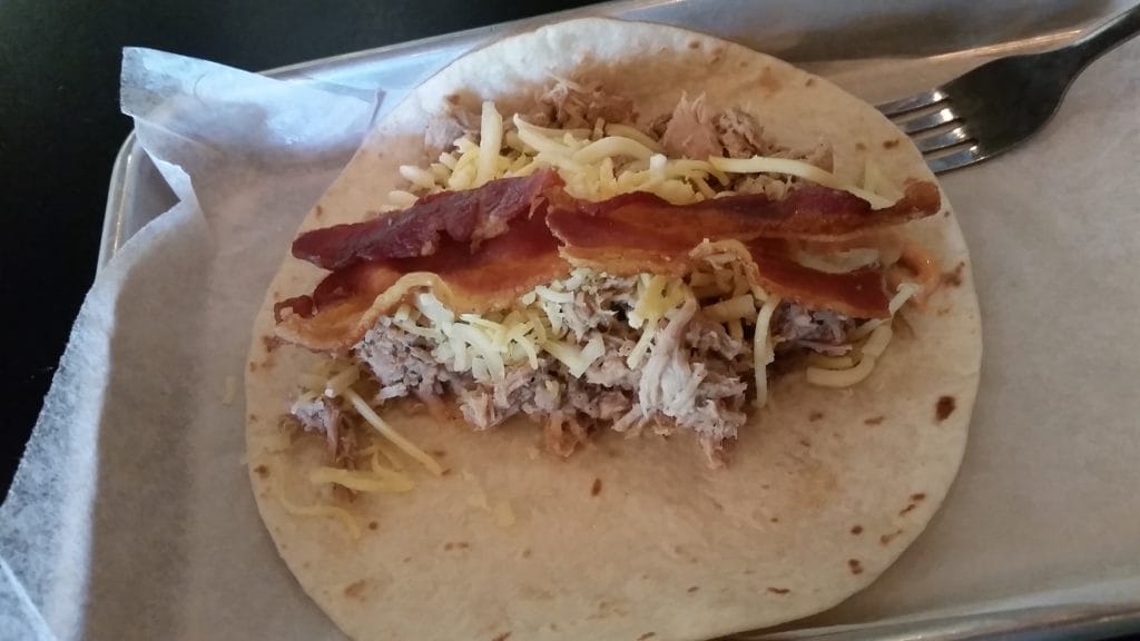 Southern Style BBQ Pork Taco