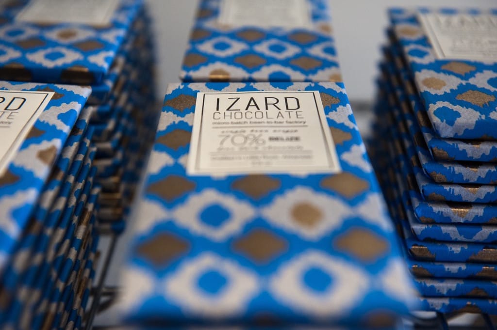 Izard Chocolate bar June 2015