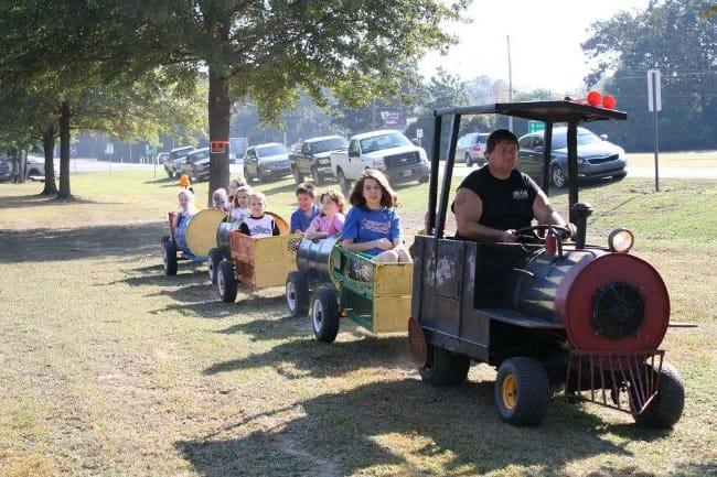 Rice Festival train ride