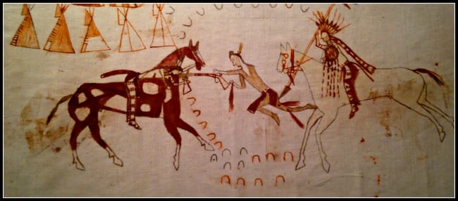 MONAH - Indian Battle Painting