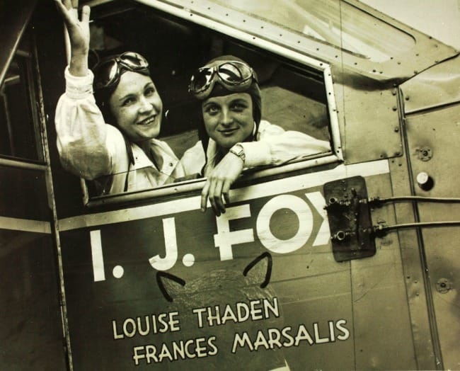 Louise Thaden and Frances Marsalis 1932