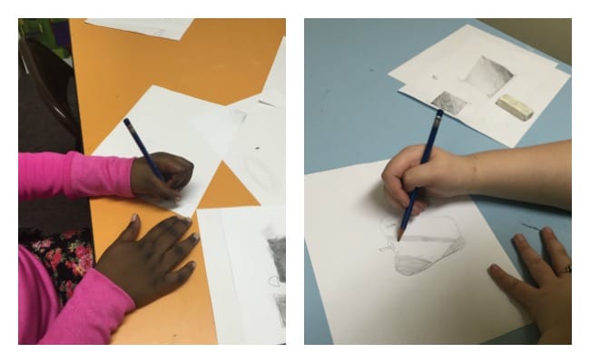 Studio art drawing