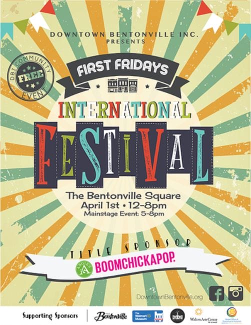 April First Friday Downtown Bentonville