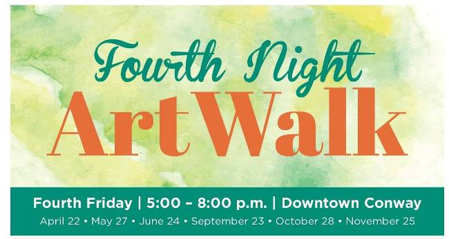 Downtown Conway Fourth Night ArtWalk