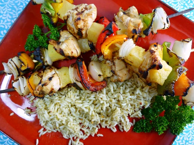 FS OIA May Chicken kabobs on plate 650
