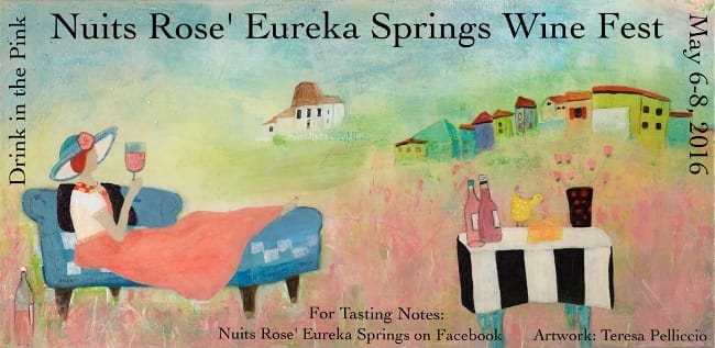 Nuits Rose' Eureka Springs Wine Fest