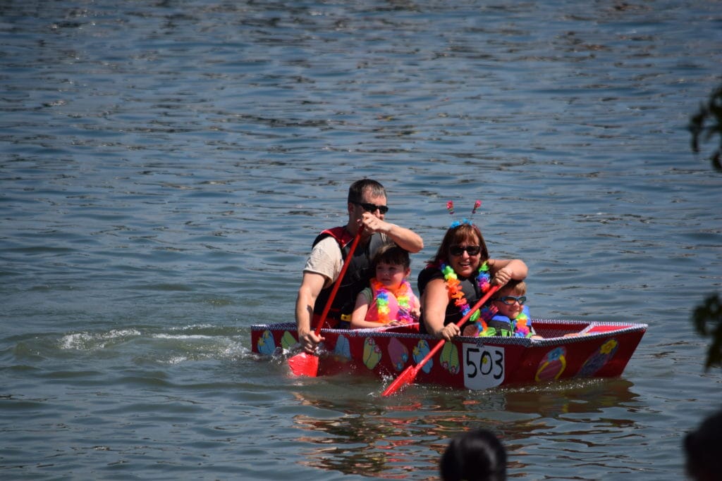 Cardboard Boat Races