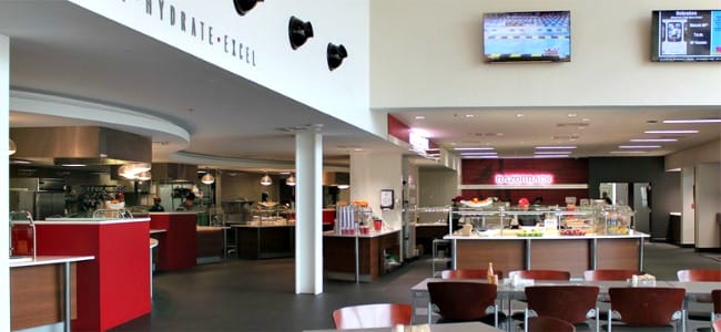 UA Nutrition Center Service areas