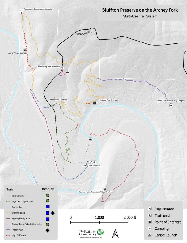 Bluffton Preserve map