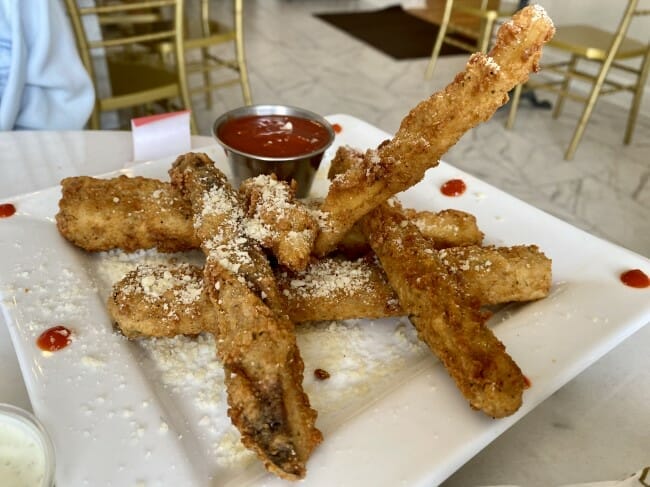 Two Sisters Catering & Café - eggplant fries