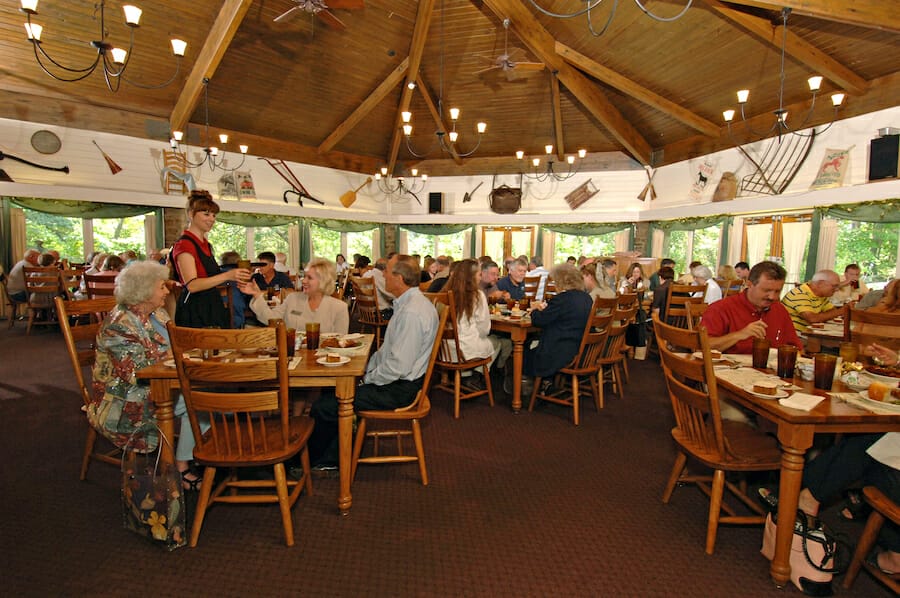 The Skillet Restaurant at the Ozark Folk Center in Mountain View, Arkansas