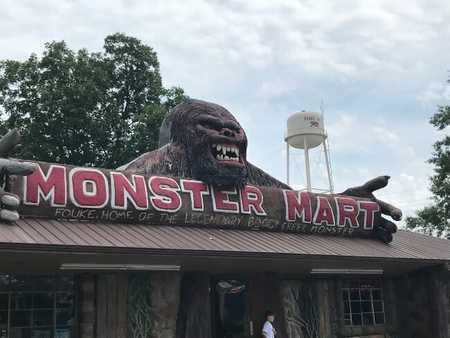 Arkansas Roadside Attractions - Fouke Monster Mart