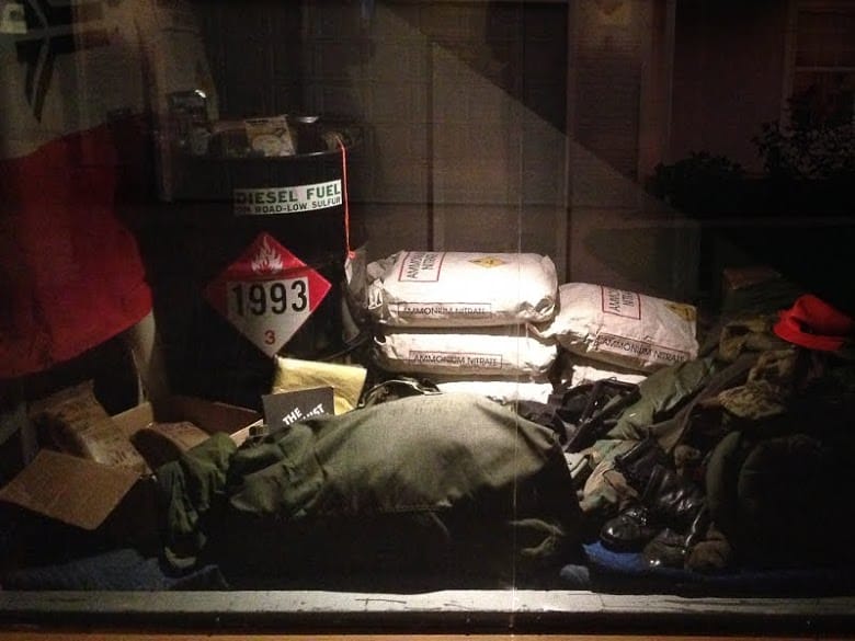 Only in Arkansas - Clinton Library Spy Exhibit - explosives