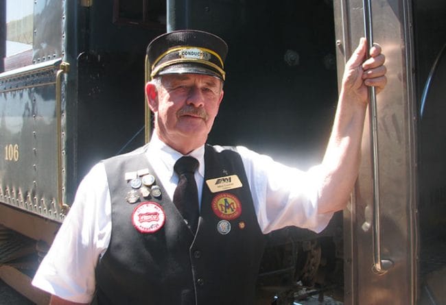 Arkansas Excursion Train Conductor