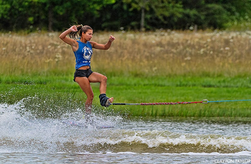 Julianna Boskus Practicing - photo by Clayton Taylor