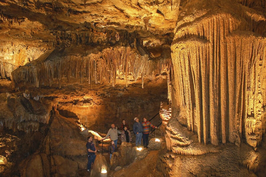 Mystic Caverns in Jasper, Arkansas