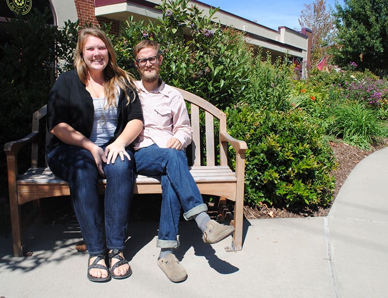 Amber and Jonathan Perrodin, founders of Perrodin Supply Co., The Little Craft Show, and Team Springdale