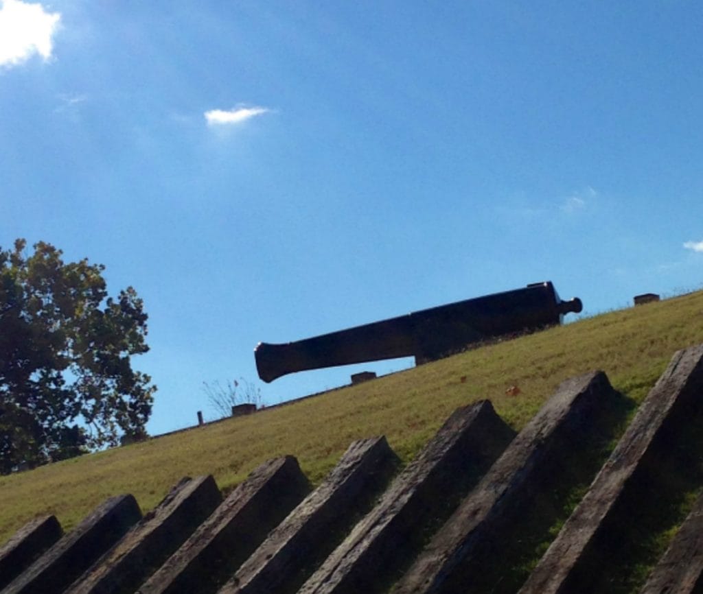 fort curtis header cannons