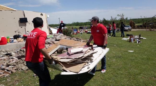 ARDC Tornado Clean Up
