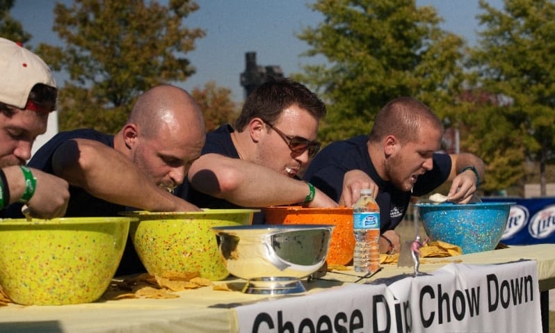 Cheese Dip Chow Down Contest