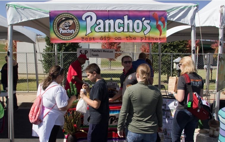 Pancho's Cheese Dip Booth