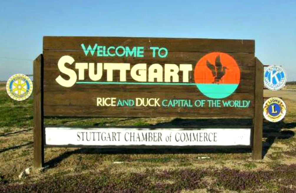Welcome to Stuttart - Only In Arkansas