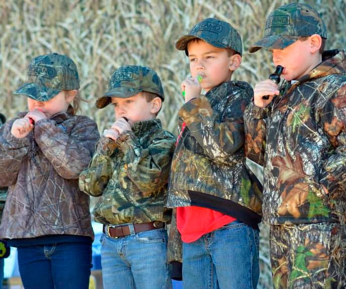World Championship Duck Calling Contest Stuttgart, AR - childrens contest