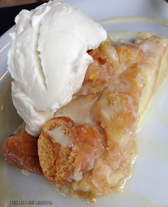 Donut Bread Pudding - Wilson Cafe