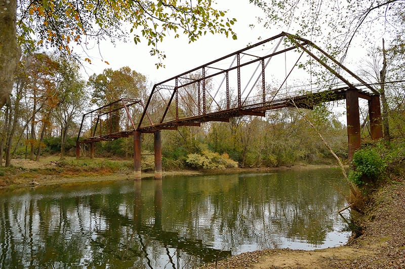 Saline Crossing - the old Saline River Bridge