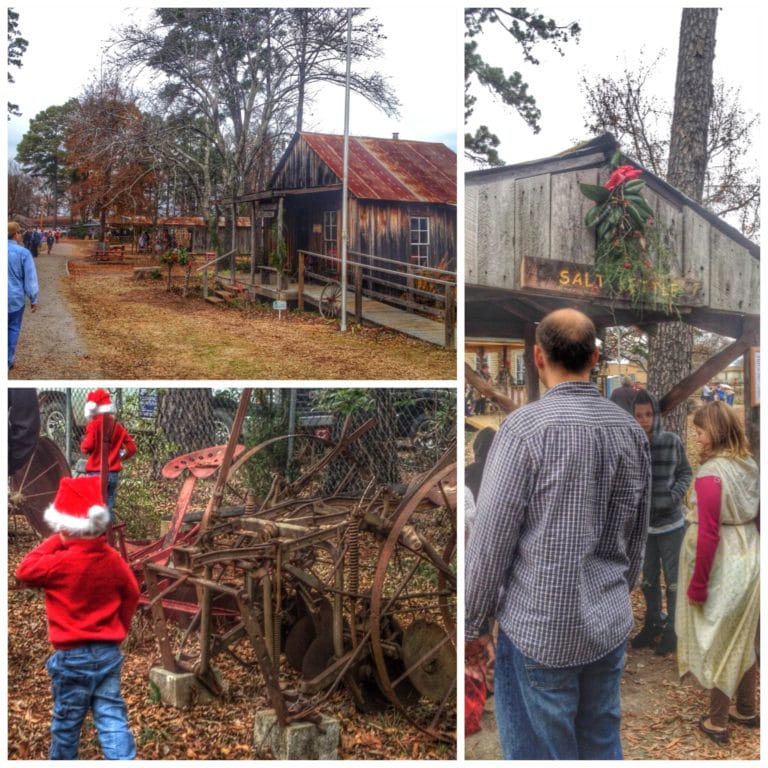 Christmas in Pioneer Village Only In Arkansas