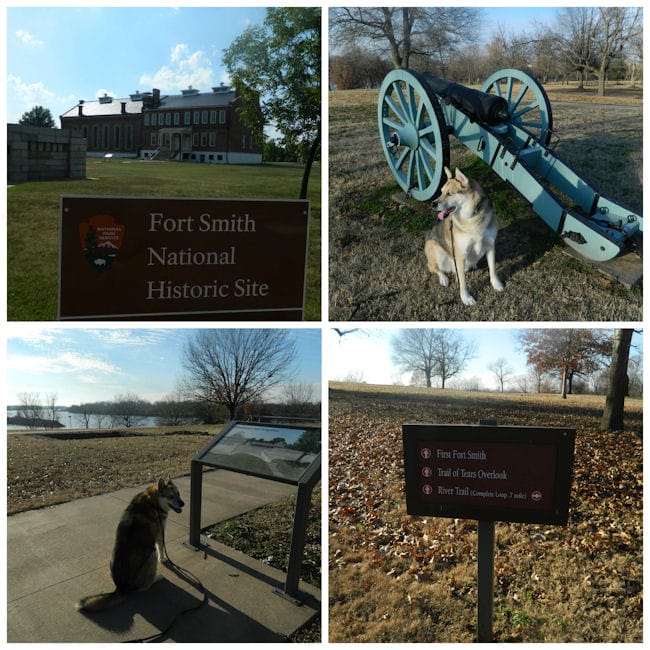 Historic travel in arkansas with dogs