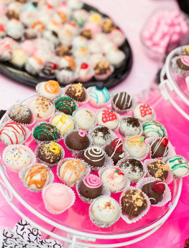 Le Chocolat pink truffle