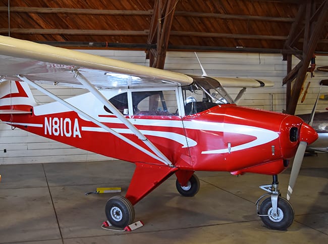 Piper Tri-Pace Aircraft at Arkansas Air and Military Museum