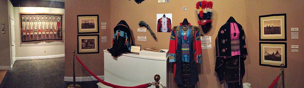native american museum display