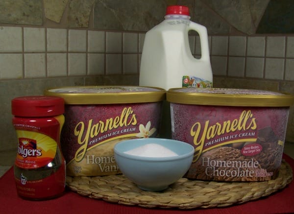CAPPUCCINO PUNCH using Yarnell's ice cream