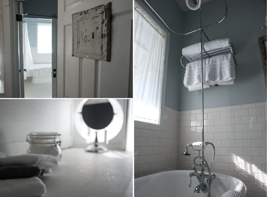 Inn at the Springs bath collage