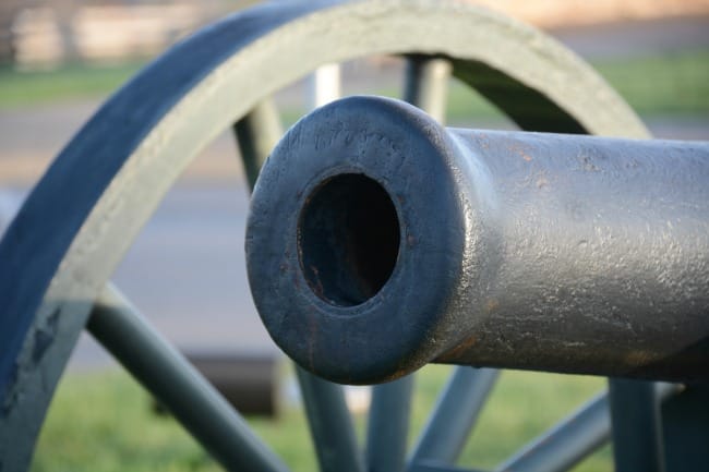 civil war cannon