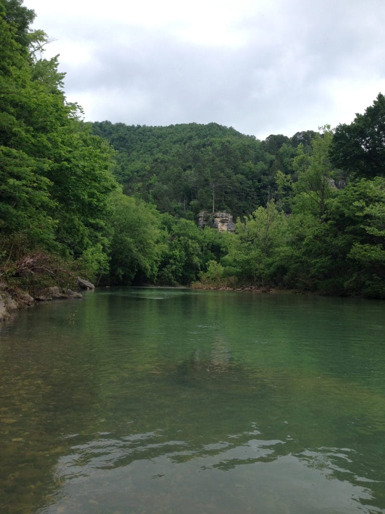 Floating the Buffalo River, Arkansas
